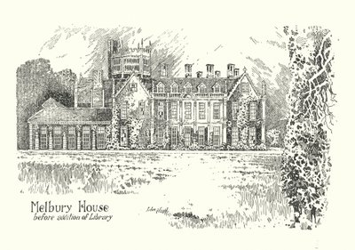 Dorset: Melbury House door Sidney Heath