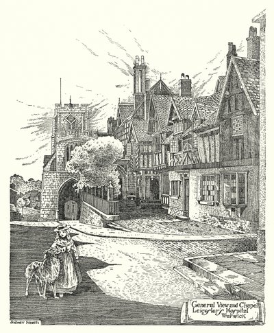 Algemeen uitzicht en kapel, Leicester