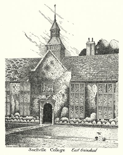 Sackville College, East Grinstead door Sidney Heath