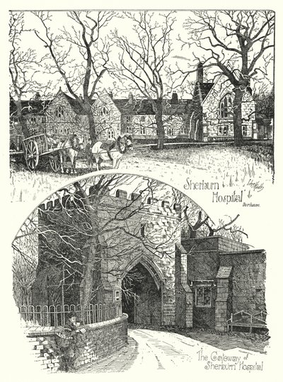 Sherburn Hospital, Durham door Sidney Heath