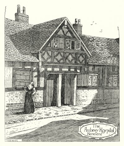 Het Aubrey Hospital, Hereford door Sidney Heath