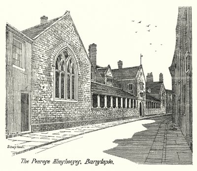 De Penrose Armenhuizen, Barnstaple door Sidney Heath