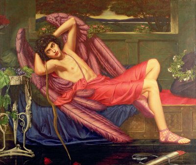 Icarus, ca. 1900 door Sidney Meteyard