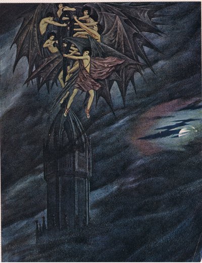 Lucifer en zijn engelen 