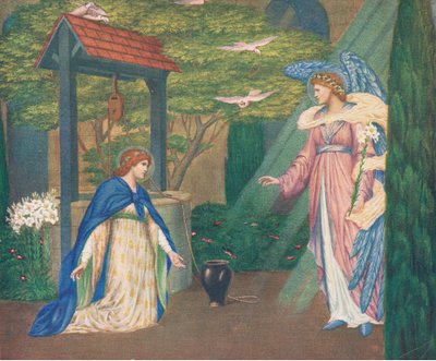 Maria bij de bron. 
