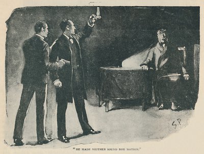 Hij maakte geen geluid noch beweging, 1892 door Sidney Paget