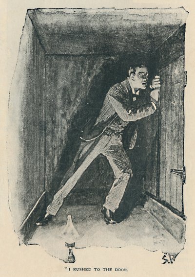 Ik rende naar de deur, 1892 door Sidney Paget