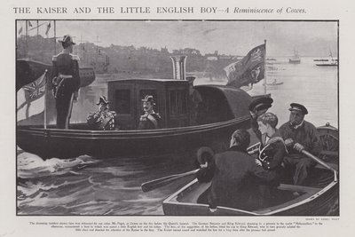 De Kaiser en de Kleine Engelse Jongen - Een Herinnering aan Cowes door Sidney Paget