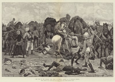 De Oorlog in de Soedan, het Gevecht van zondag 22 maart, bij McNeill