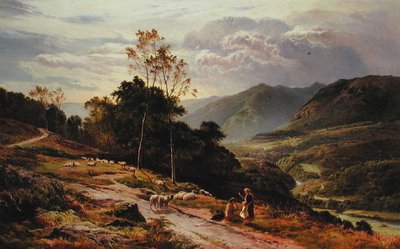 Little Langdale, Westmoreland door Sidney Richard Percy
