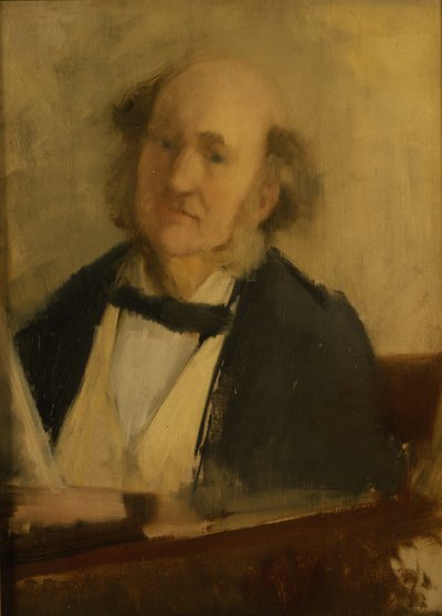 Portret van Charles Kensington Salaman door Sidney Starr