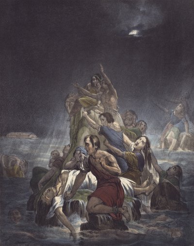 De zondvloed door Siegfried Detler Bendixen