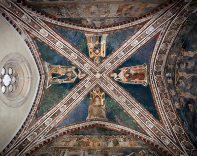 Zicht op de fresco