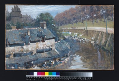 Vannes, Bretagne, voor 1939 door Sigismund Christian Hubert Goetze