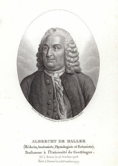Albrecht von Haller door Sigmund Freudenberger
