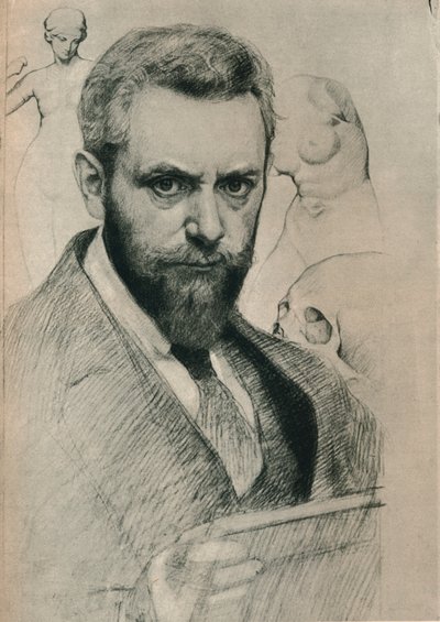 Portret van de door Sigmund Lipinsky