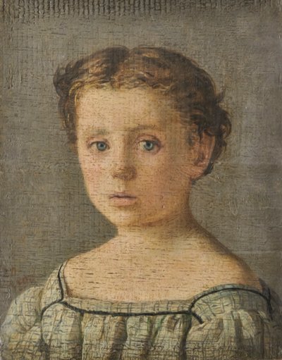Kinderportret, ca. 1864-65 door Silvestro Lega