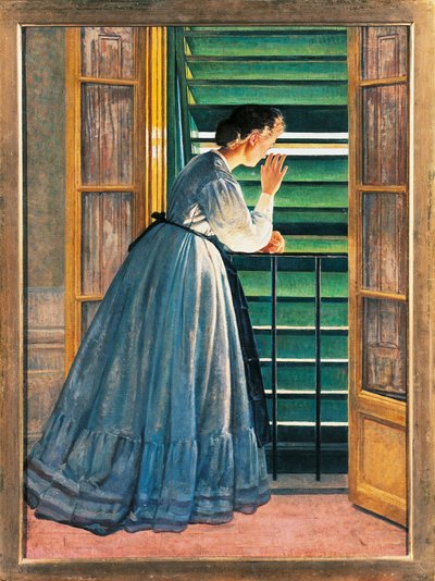 Nieuwsgierigheid door Silvestro Lega