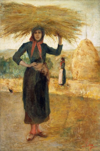 Hooimachters door Silvestro Lega