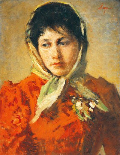 La scellerata (Slechte vrouw) door Silvestro Lega