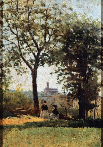 Monte alle Croci door Silvestro Lega
