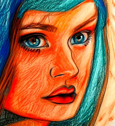 Digitale Zielenkleuren: Portret van een Visie door Silvia Martini