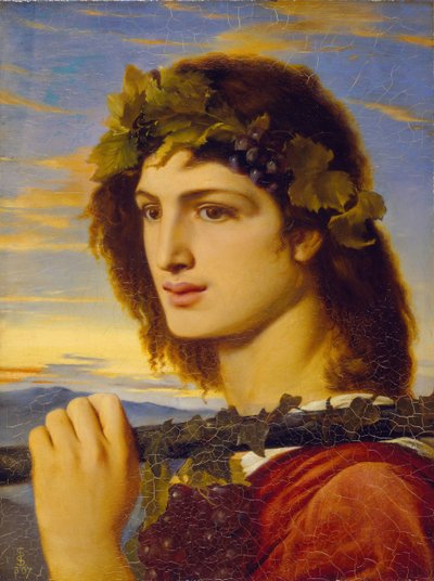 Bacchus, 1867 door Simeon Solomon