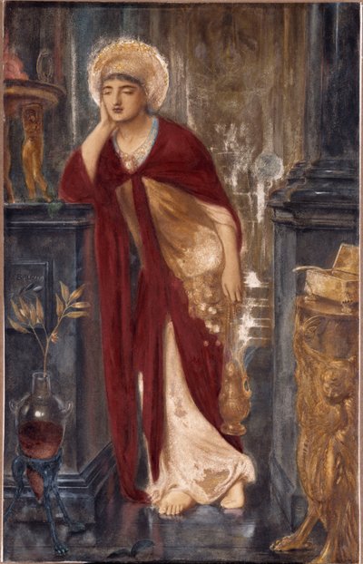 Heliogabalus, Hogepriester van de Zon door Simeon Solomon