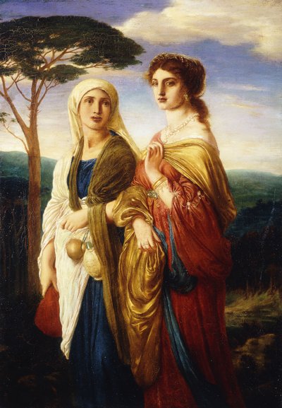 Judith en haar bediende door Simeon Solomon