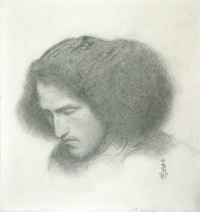Zelfportret door Simeon Solomon