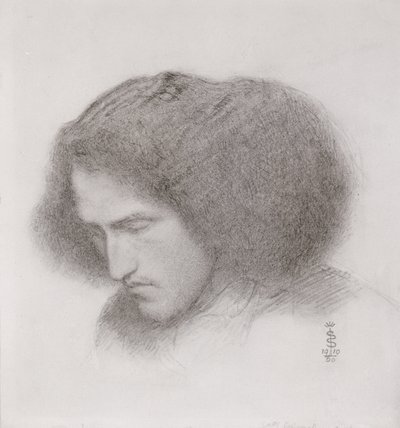 Zelfportret door Simeon Solomon