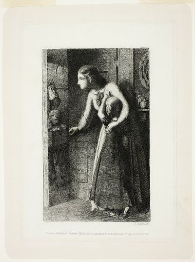 Het spookhuis door Simeon Solomon