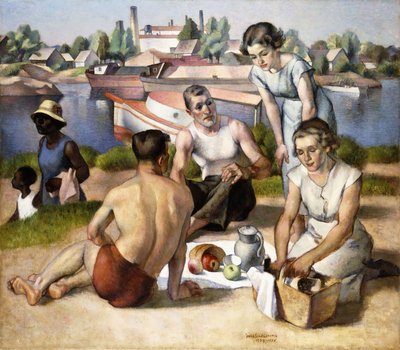 De picknick door Simkha Simkovitch