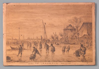 Buiten Alkmaar door Simon Fokke