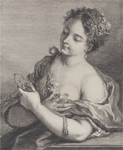 Lente Le Printemps, 1742-62 door Simon Francois Ravenet