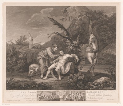 Gelijkenis van de barmhartige Samaritaan door Simon François Ravenet (le vieux)