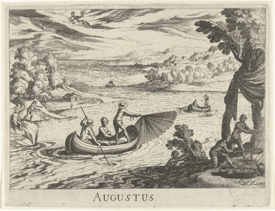 Augustus door Simon Frisius