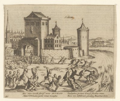 Bestraffing van Zichem, 1578 door Simon Frisius