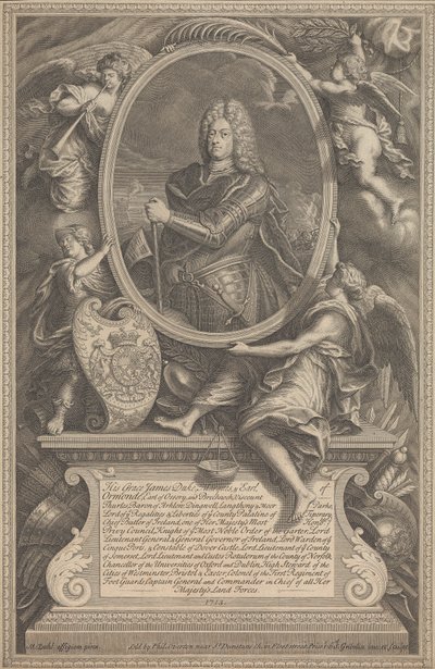 Sir James Butler, 2e Hertog van Ormonde door Simon Gribelin