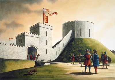 Pickering Kasteel door Simon Hayfield