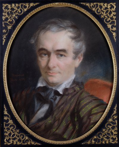 Portret van Prosper Merimee (1803-70) 1853 door Simon Jacques Rochard