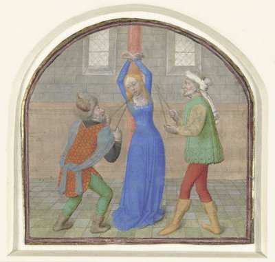 Het martelaarschap van H. Appolonia door Simon Marmion