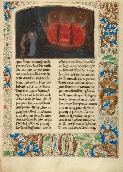 Het beest Acheron door Simon Marmion