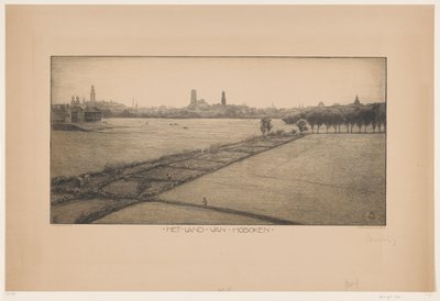 Het land van Hoboken door Simon Moulijn (signed by artist)