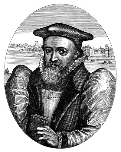 George Abbott 1562-1633, Engelse geestelijke en aartsbisschop van Canterbury, 17e eeuw door Simon Pass