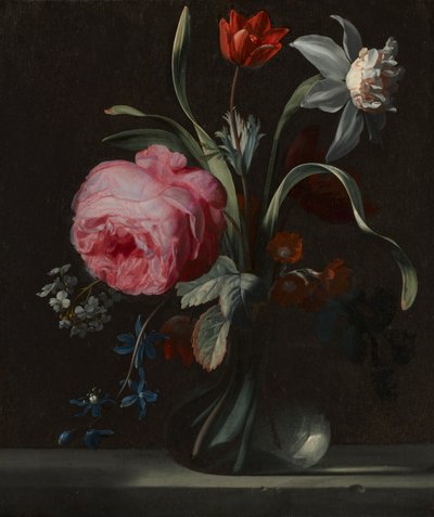 Bloemen in een vaas door Simon Peeterz Verelst