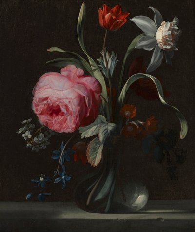 Bloemen in een vaas door Simon Verelst