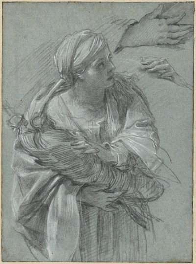 Creusa Draagt de Goden van Troje door Simon Vouet