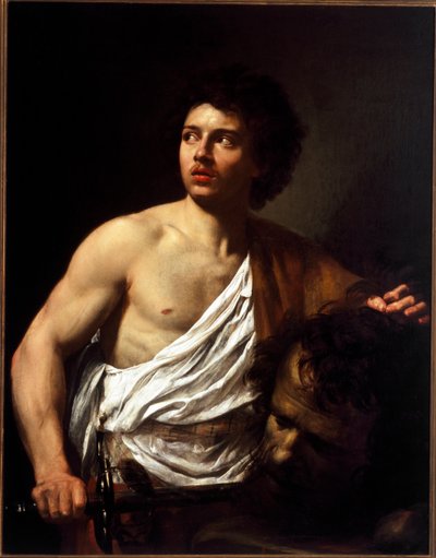 David met het hoofd van Goliath door Simon Vouet