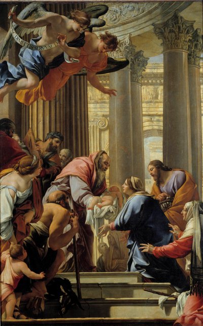 Presentatie in de tempel door Simon Vouet